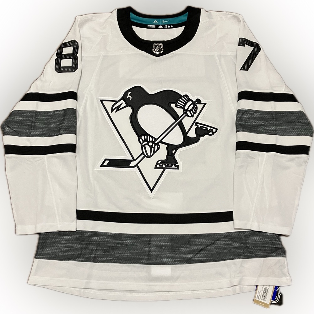 NWT Pittsburgh Penguins Sidney Crosby 2019 All Star Adidas NHL Hockey Jersey 52